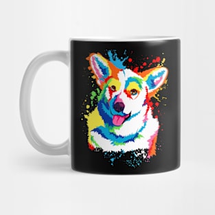 Watercolor Corgi Mug